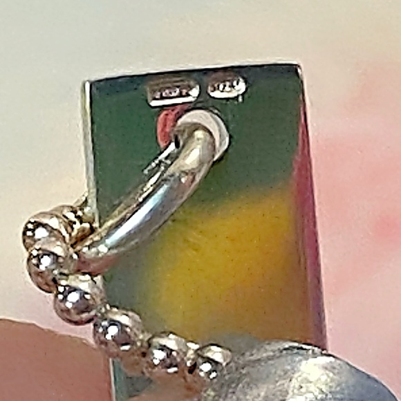 GUCCI Logo Plate Silver 925 Ball Chain Bracelet - Picture 11 of 11